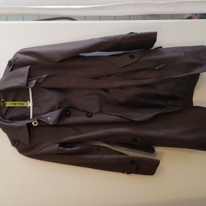 Soia & Kyo hunter Green trench coat
